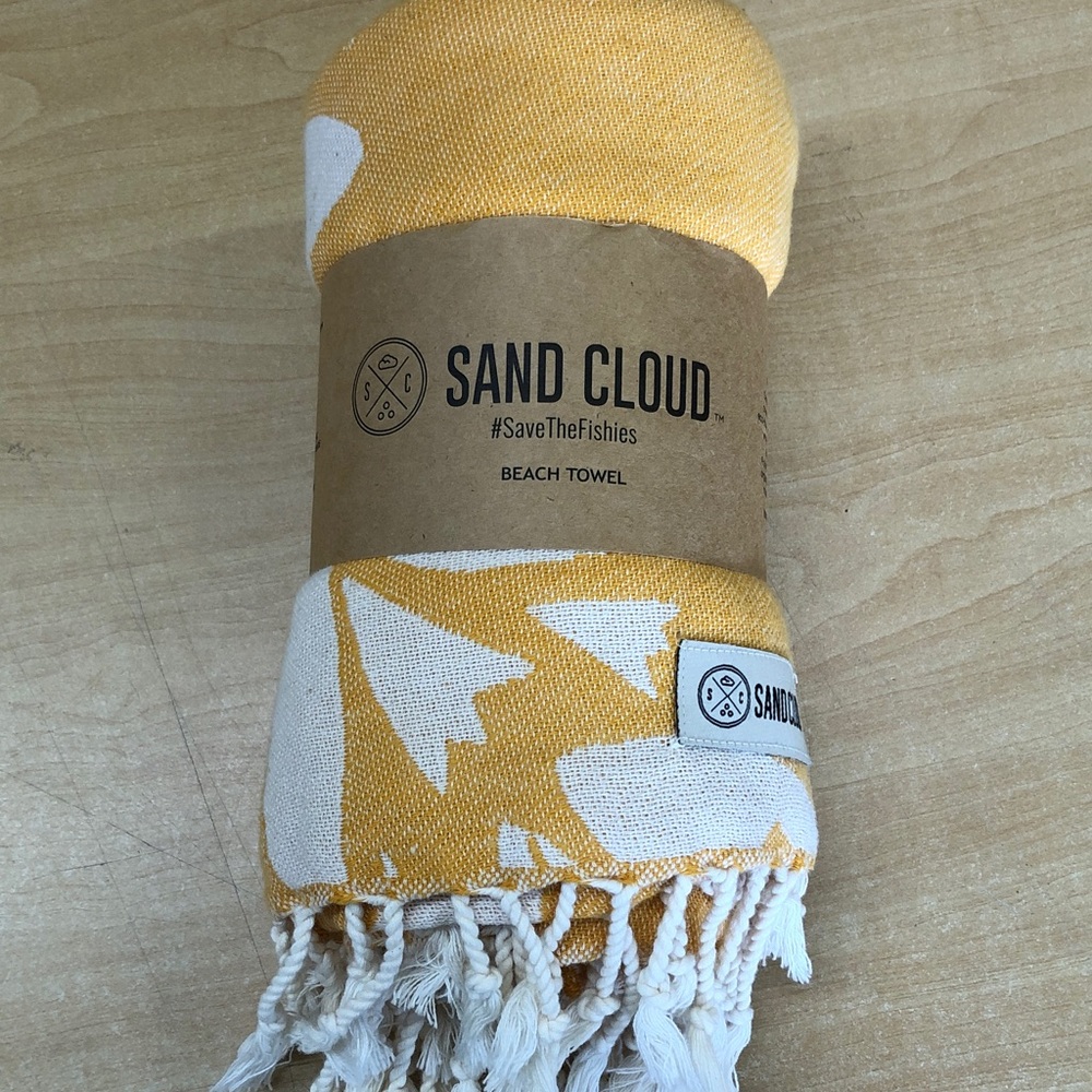Yellow Beach Towel